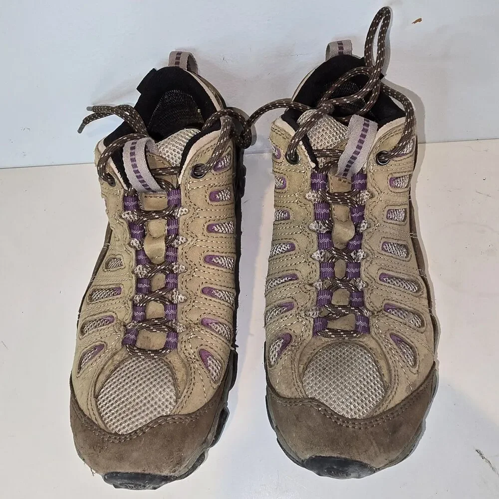 Oboz Sawtooth Sneaker Boot Womens Size 8.5 Camping Hiking Outdoors Shoes